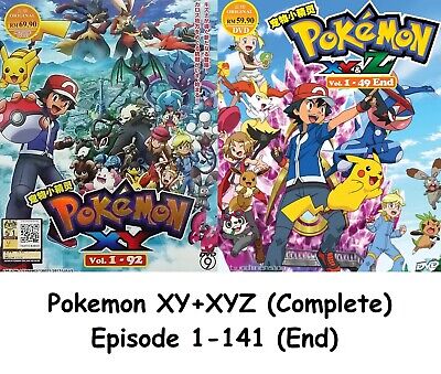 ANIME DVD~Pokemon XY+XY&Z(1-141End)English subtitle&All region+FREE GIFT