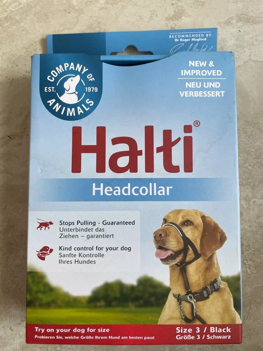 Halti Dog Harness Head Collar Size 3, Black 886284113205 UK