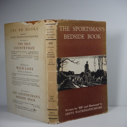 The Sportsman's Bedside Book BB by D J Watkins-Pitchford G D Armour 1948 HC DJ - Picture 18 of 21