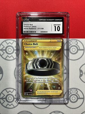 choice belt pokemon card value - 211/189 - Secret Rare The item available is listed in the Title Maximum Belt - SV05: Temporal