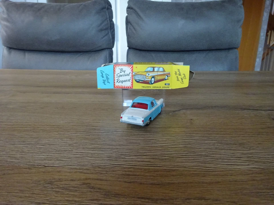 Corgi Toys 231 Triumph Herald  in OVP   60er Jahre Corgi Rarität - Bild 4 von 4