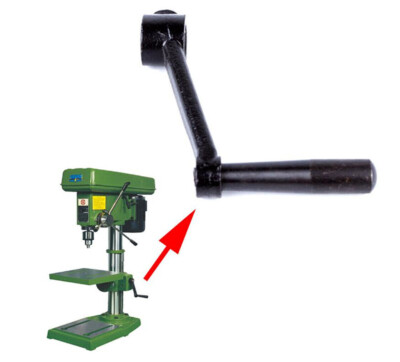 1x Drill Press Table Crank Handle Raise Lower 14mm Bore For ZQ4113 ZQ4116 ZQ4119