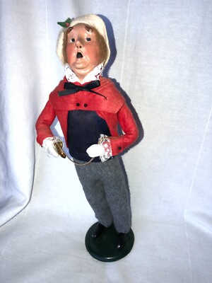 Byers' Choice Caroler Figure Man With Pocket Watch