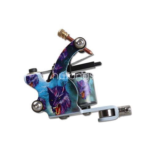 Dragonhawk Tattoo Kit Machine Gun 40 color Ink Power supply needles Grip Tip set - Picture 6 of 13