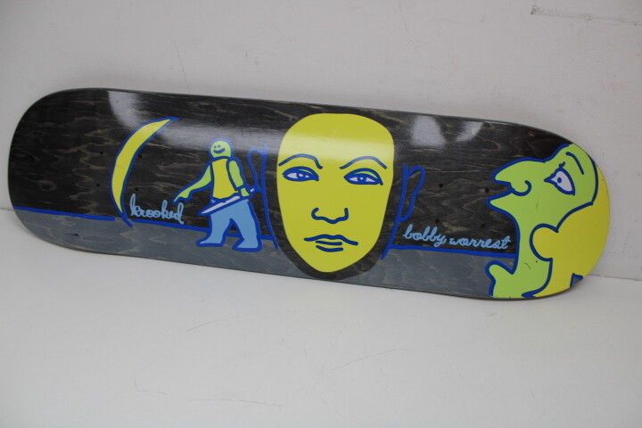 Krooked Skateboards Bobby Worrest 8.25" Deck NOS 