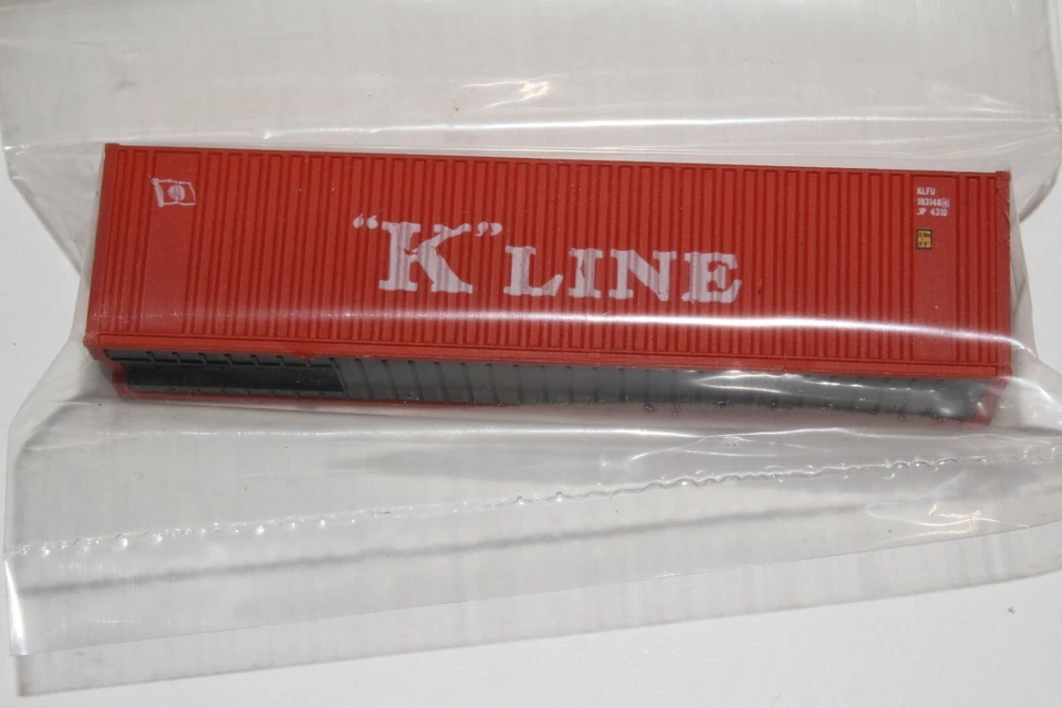 WALTHERS N SCALE #933-3404 40' HI-CUBE CONTAINER "K" LINE, NEW IN PACK - Image 2 of 4