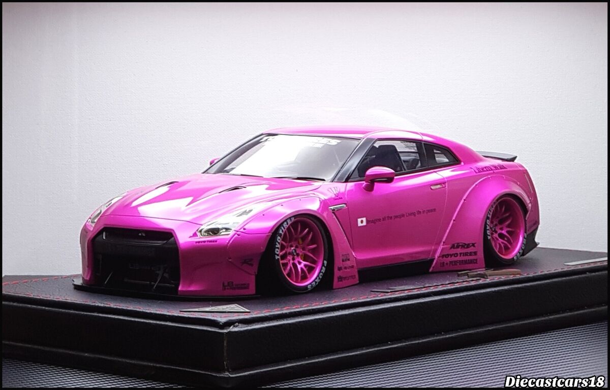 【現金特価】 Liberty R35 GTR Nissan EIDOLON MAKEUP 1/18 Walk Works LB 乗用車