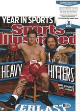 MARK WAHLBERG SIGNED THE FIGHTER MOVIE 8x10 PHOTO BECKETT COA SPORTS ILLUSTRATED