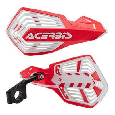 Acerbis X-Future Vented MX Handguards Rot Weiß Für Beta XTRAINER 300 2013-2024