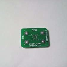 3DQ MOS FET Crystal Radio Detector Bare Printed Circuit Boards 5 Pieces