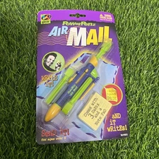 RARE Vintage Yes Gear PowerPenz Air Mail 1997 Pen Original Package Dart Note