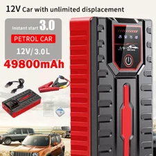 Car Jump Starter Booster Jumper Box Power Bank Battery Charger Portable 99800mAh