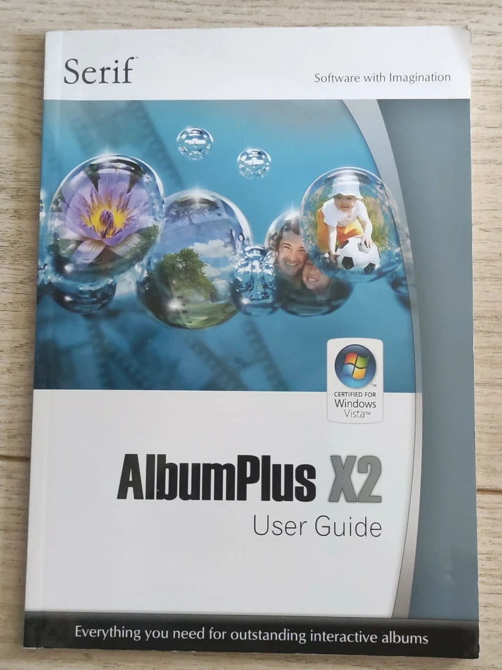 SERIF ALBUMPLUS X2 - Interactive Photo Albums PC CD ROM 2000 & User Guide - Image 4 of 4