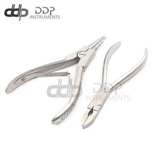 Ring Opening Pliers 7"  Closing Pliers 5.5" Ear Belly Nose Tongue Lip Eyebrow