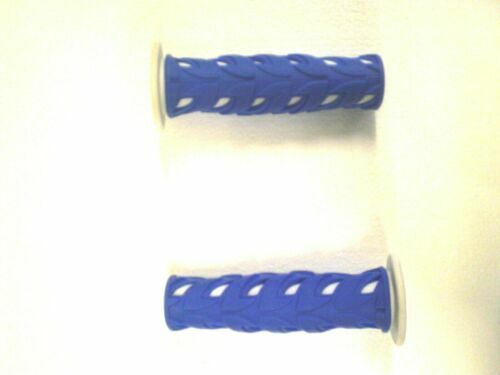 A25041C4648B7-0 COPPIA MANOPOLE BLU/BIANCO DOMINO STRADALI DIAMETRO 20-24 - Foto 2