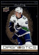 Quinn Hughes 2020-21 Upper Deck Allure Diagnostics #D-12 Vancouver Canucks