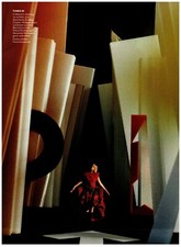 Carey Mulligan Pinup Alexander McQueen Dress Maestro magazine CLIPPING photo