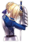 Fate Stay Night Saber Sword Anime Car Window Decal Sticker 011