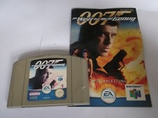 Thumbnail of ebay&reg; auction 376196217443 | 007 Die Welt ist nicht genug - Nintendo N64 - nur Modul mit HB