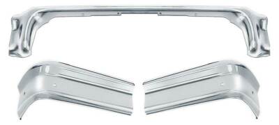 58インパラ リアバンパー3セット 1958 Chevrolet Impala, Bel Air & Biscayne Rear 3 Piece Bumper Set