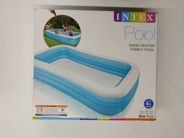 Intex 58484EP 120in x 72in x 22in Swim Center Family Inflatable Pool for sale online | eBay