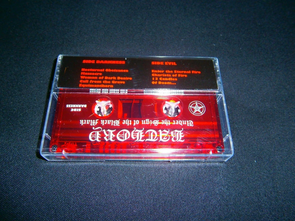 BATHORY - Under the Sign of the Black Mark. Tape - Image 4 of 4