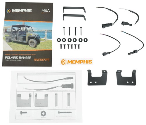 2 altavoces Memphis RNGR65FE + cápsulas + altavoces de torre para Polaris Ranger XP900 2013-17 - Imagen 10 de 12