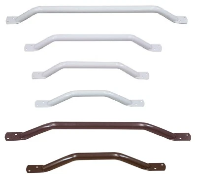 Grab Rail Handle Bar Indoor / Outdoor Powder Coated Screw Fixings Included