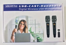 VocoPro USB-Cast Digital Wireless USB Microphones works with PC/Macs
