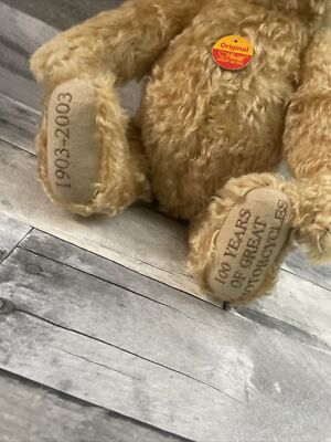 Steiff Harley Davidson 100th Anniversary Teddy 1903-2003 RARE
