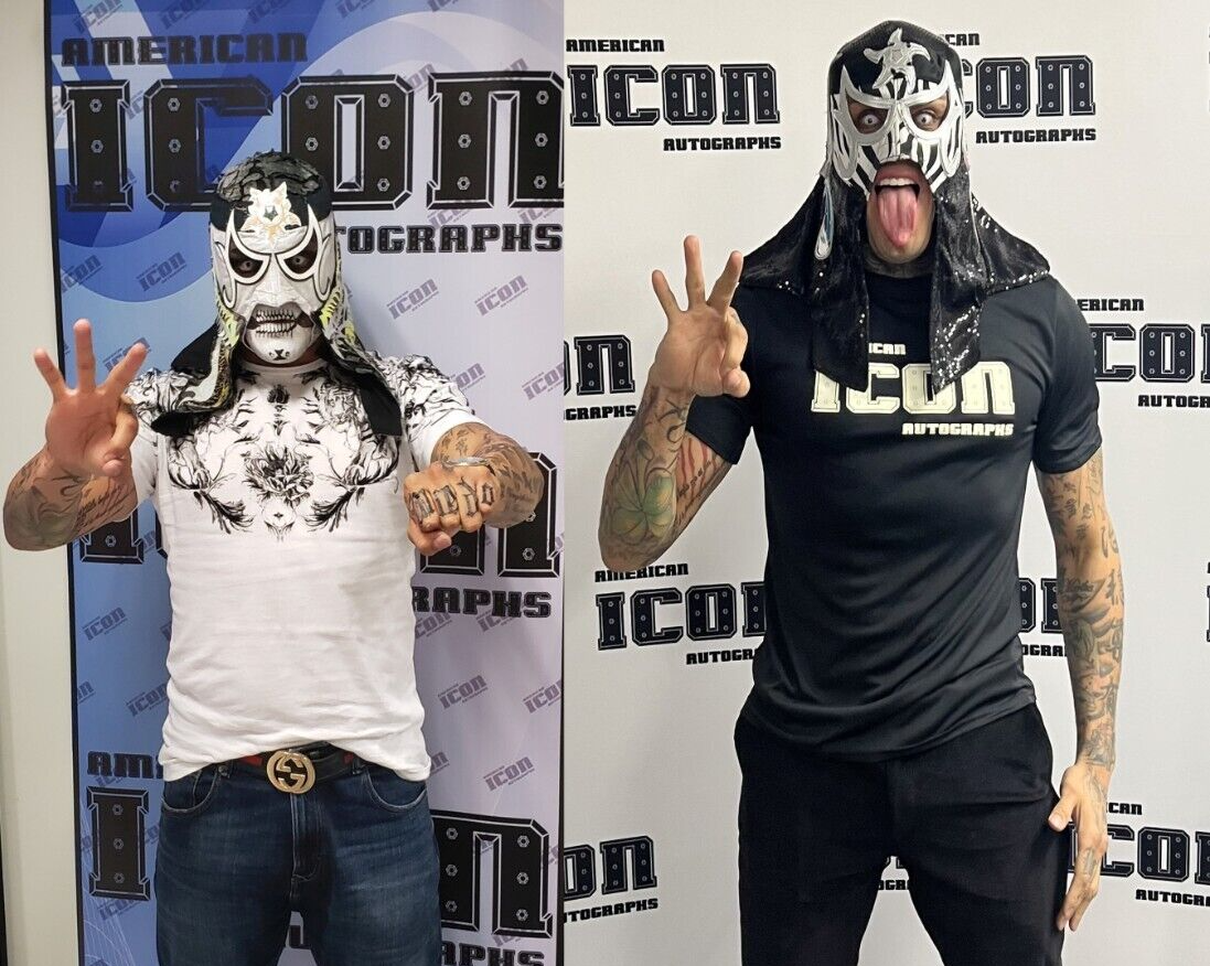Penta Pentagon Jr. Signed 11x14 Photo BAS COA WWE Lucha Libre AAA