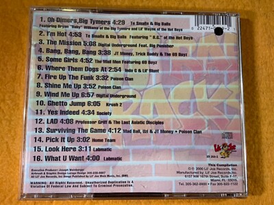 O6-100 PHAT RAP TRACKS + BONUS CD - PARENTAL ADVISORY - 2000 - CD