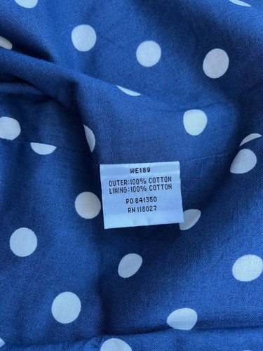 BODEN Long Yellow Coat Jacket Belted Size 10 Raincoat Polka Dot Lined Fits 12 - Picture 9 of 12