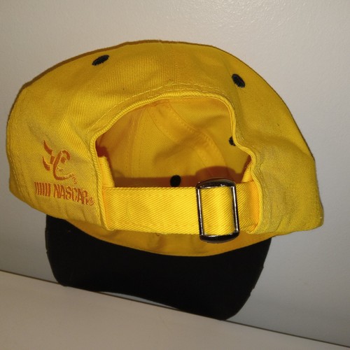 Cappello NASCAR Steve Park #1 Pennzoil Yellow Chase Autentico SnapBack Regolabile - Foto 7 di 8
