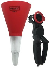Welzh Werkzeug Universal Oil Funnel Set 2-Piece Fits Majority Cars, No Spill
