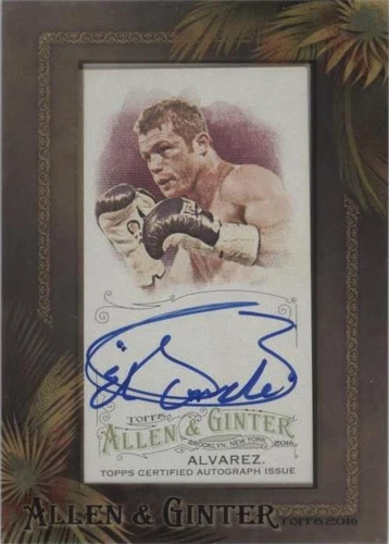 2016 Topps Allen & Ginter - Canelo Alvarez #AGA-CA
