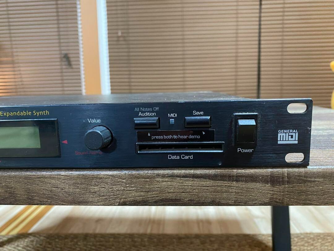 ENSONIQ MR-RACK Sound Module – 256 Presets + GM 128 Sounds