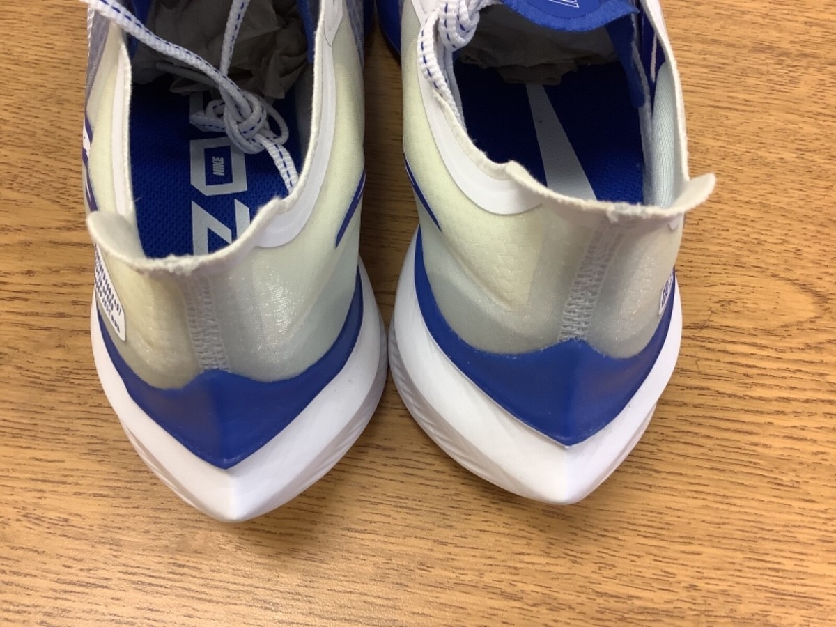 Nike Zoom Gravity Mens White Racer Blue Running Sneakers Sz 11.5 Nike Zoom Gravity Racer Blue for Sale | Authenticity  main image 2