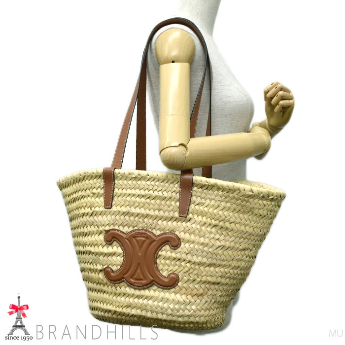 celine triomphe basket bag medium
