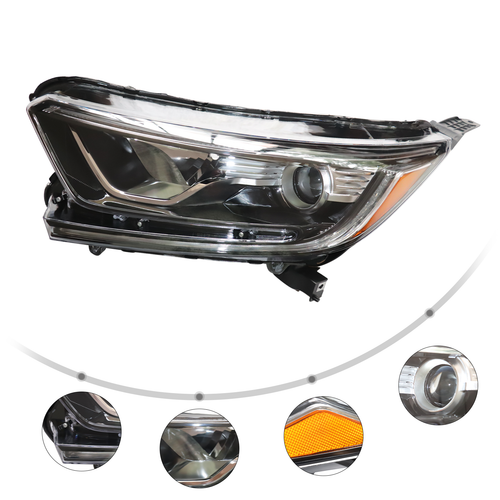Headlight Set For 2017 2018 2019 2020 2021 Honda CR-V CRV Left Driver Side 1Pc - Picture 14 of 14