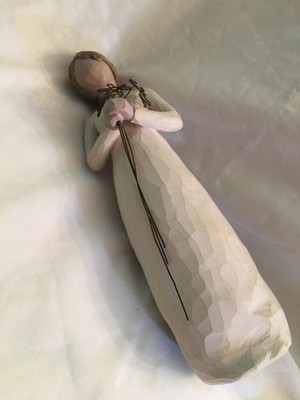 Vintage 2004 Willow Tree Thank Figur ? lordi ornament lady