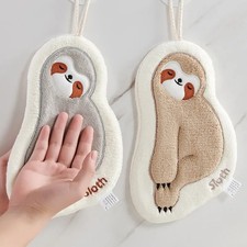 Cute Carton Hand Towel - Super Absorbent Microfiber Towel for Kitchen Bathroom