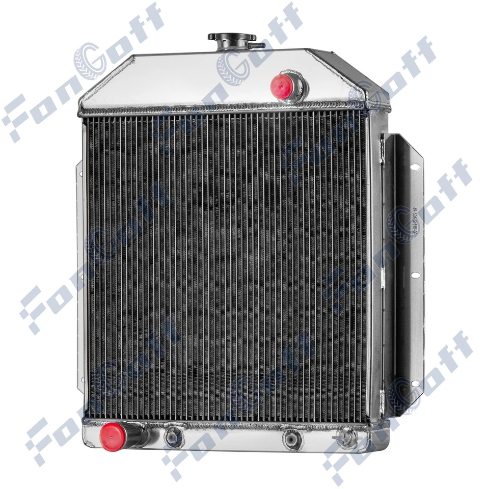 4 Row Aluminum Radiator fit 1949-1953/1950 Ford Country Squire Sedan Ford Engine - Imagem 4 de 4