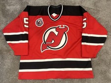 1992-93 Myles O'Connor New Jersey Devils Game Used Worn NHL Hockey Jersey