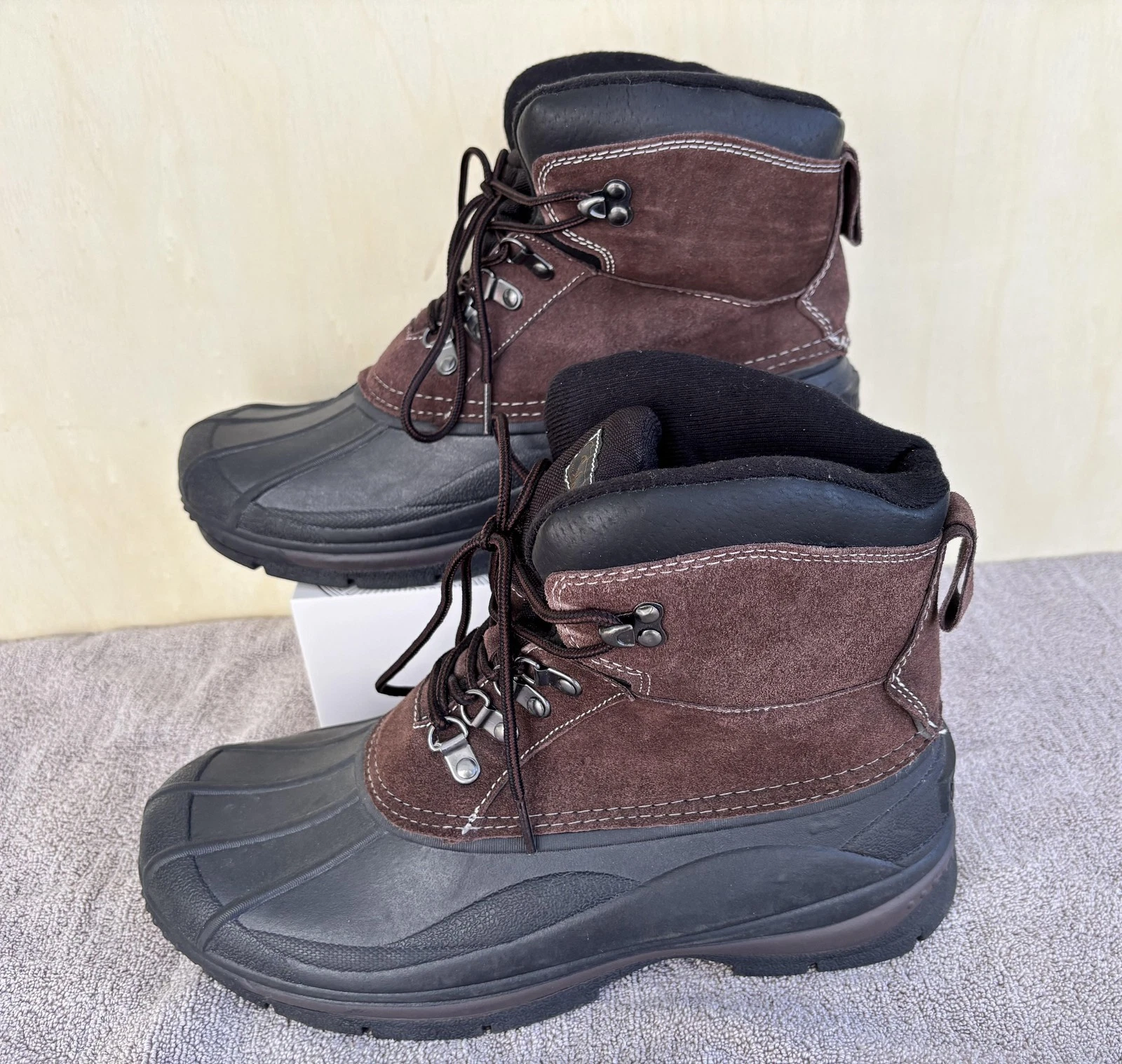 Coleman Boots Mens Size 11 Brown Black Glacier Duck Thinsulate Insulated Snow
Opens in a new window