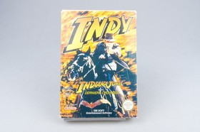 Nintendo NES *Indy - Indiana Jones e l'ultima crociata* IMBALLO ORIGINALE CIB PAL B LR-FRA +