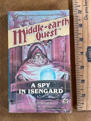 A Spy in Isengard Middle-Earth Quest1988 1st Edition MERP Gamebook JR Tolkien