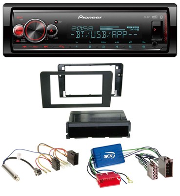 Pioneer Bluetooth USB MP3 DAB Car Stereo for Audi A3 03-06 8P Symphony Active System