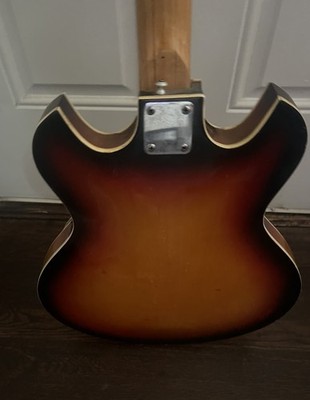 Vintage 1960's Matsumoku Teisco Kingston Semi-Hollow Body Electric