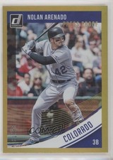 2018 Donruss Variations Press Proof Gold 31/99 Nolan Arenado (Grey Jersey) o7m